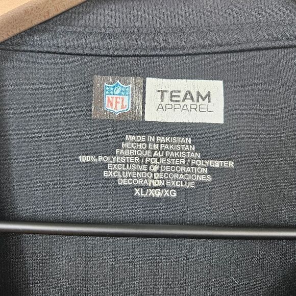 NFL Team Apparel Steelers Shirt Sleeve Black & Yellow XL - Picture 8 of 10